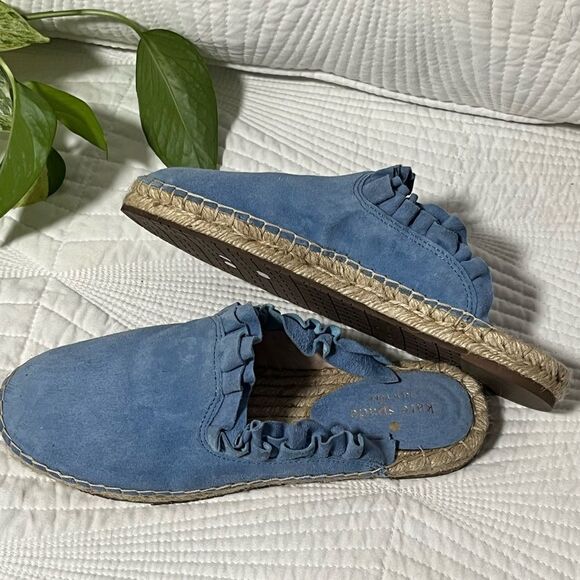 🎉HP🎉NWOT Kate Spade Laila “Blue Bird” Mules - Picture 4 of 12